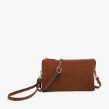 Riley 3 Compartment Crossbody/Wristlet