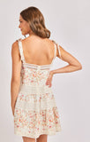 Rosita Lace Trim Mini Dress