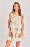Rosita Lace Trim Mini Dress
