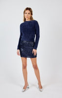 Sky High Sequin Mini Skirt