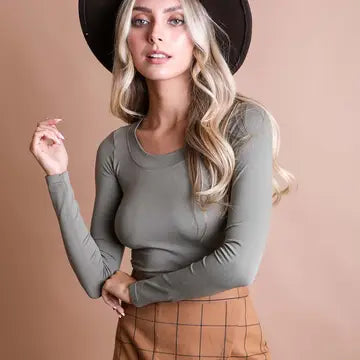 Long Sleeve Crop