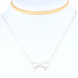 Bow Ribbon Necklace