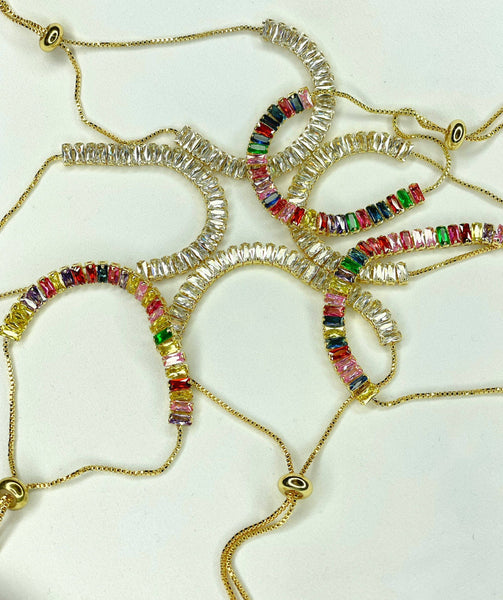Baguette Adjustable Bracelet
