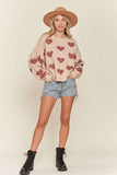Fluffy Heart Sweater