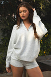 Malora Quarter Zip Sweater