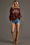 Wine Season Lightweight Sweater