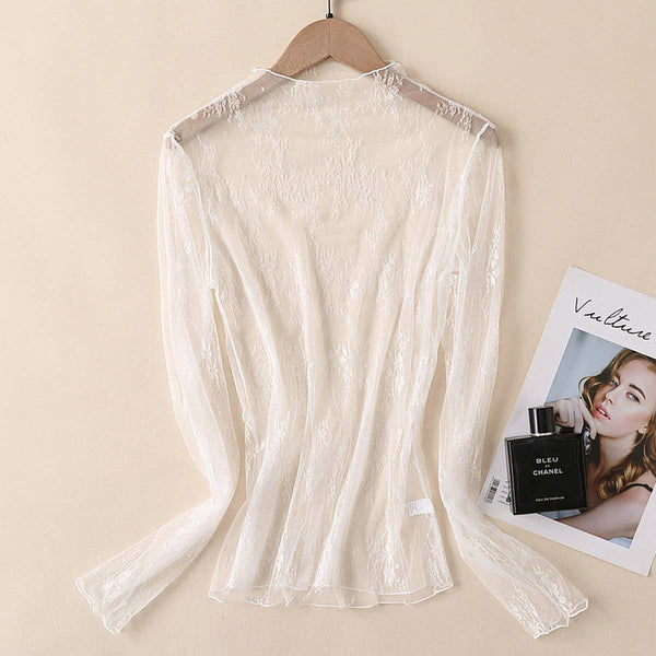 Long Sleeve Lace Top