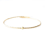 Sprinkles Adjustable Bangle-Gold