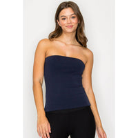 Double Layered Long Tube Top