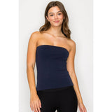 Double Layered Long Tube Top