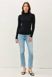 BASIC MOCK NECK SWEATER