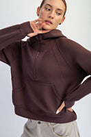 SCUBA QUARTER ZIP HODDIE JACKET