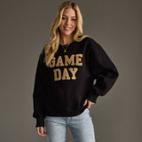 Game Day Sweatshirt Black/Gold