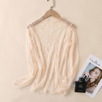 Long Sleeve Lace Top