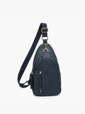 Nikki Dual Compartment Crossbody Sling Bag
