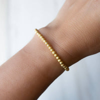 Gold Beaded Bracelet