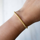 Gold Beaded Bracelet