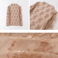 Long Sleeve Lace Top