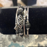 Silver Wrap Bracelet