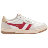 GOLA Hawk Sneaker - White/Raspberry/Gold