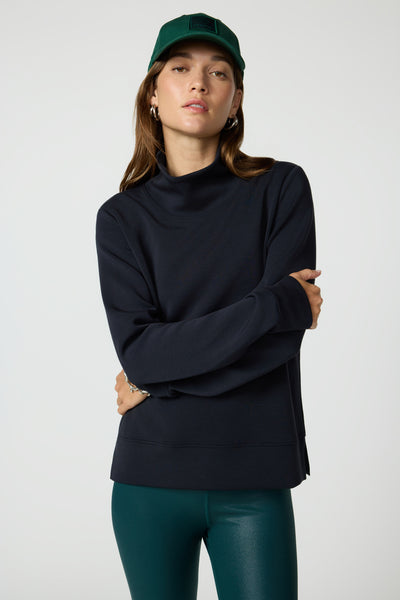 Dreamweave Mock Neck Sweatshirt