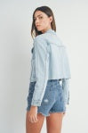 Fray Denim Jacket