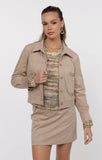 Kisses Faux Suede Jacket