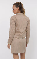 Kisses Faux Suede Jacket