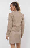 Kisses Faux Suede Jacket