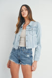 Fray Denim Jacket