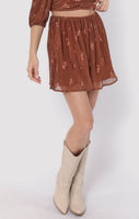 Last Dance Mini Skirt