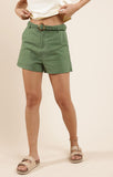 Good Day Braided Belt Shorts