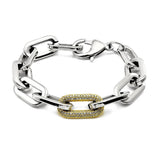 Jenna Pave Bracelet - Silver