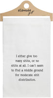 Distribution snarky, funny, and witty Tea towels